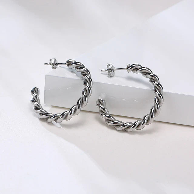 Pastry Hoop Earrings