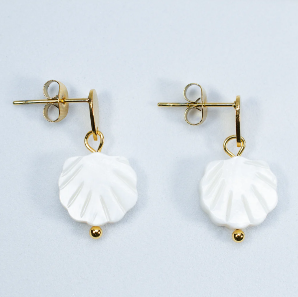 Scallop Earrings