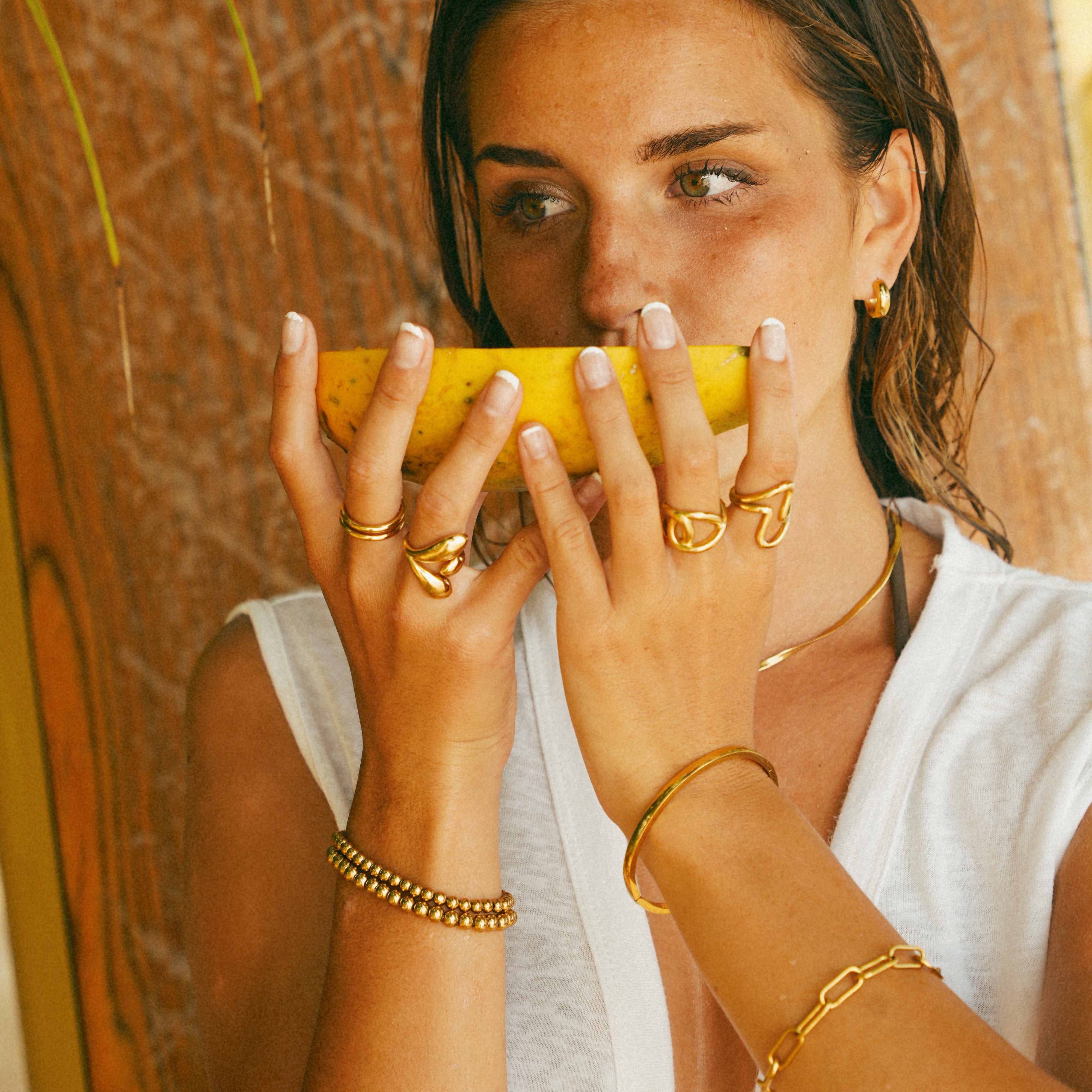 Tulum Chunky Paperclip Bracelet