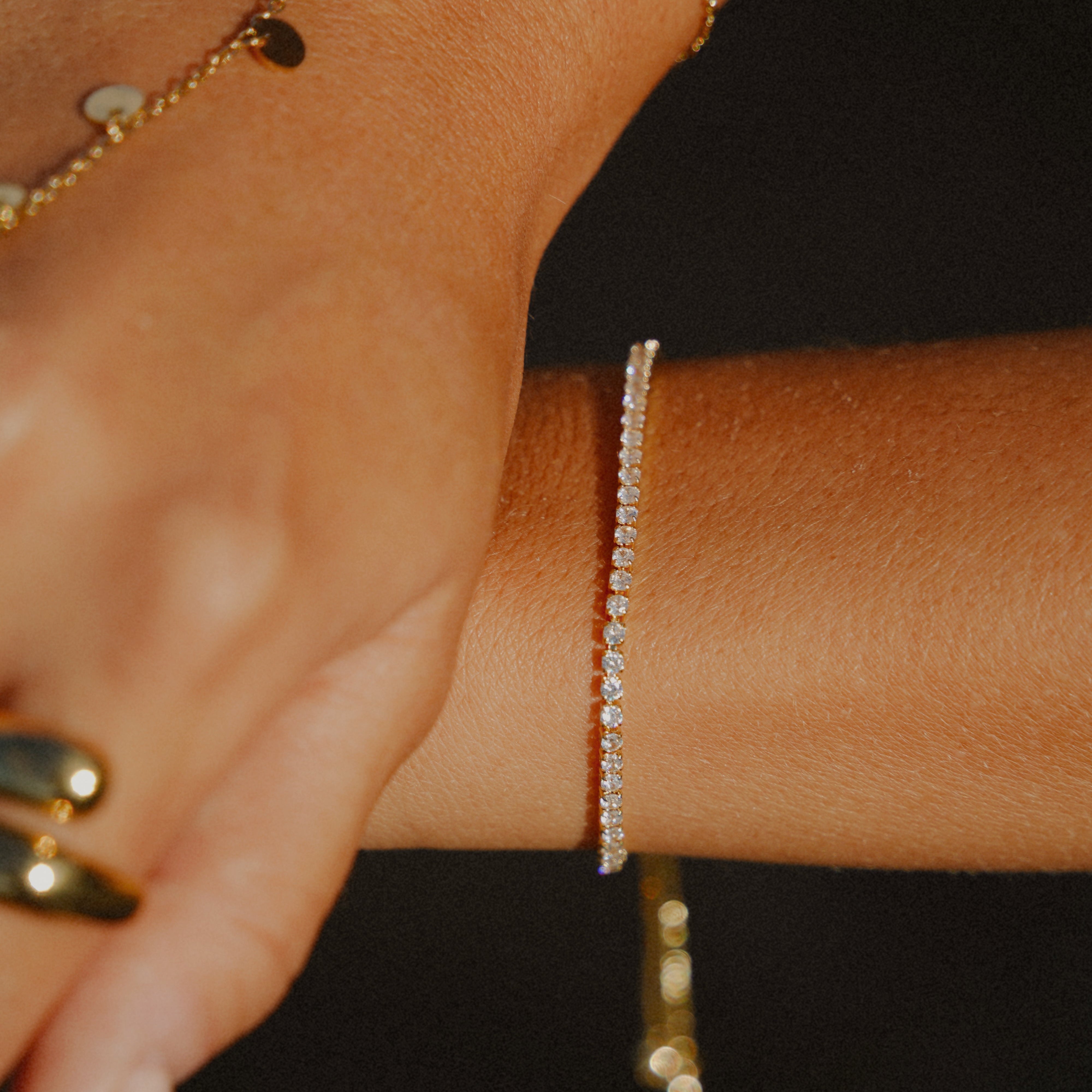 Melly Adjustable Tennis Bracelet