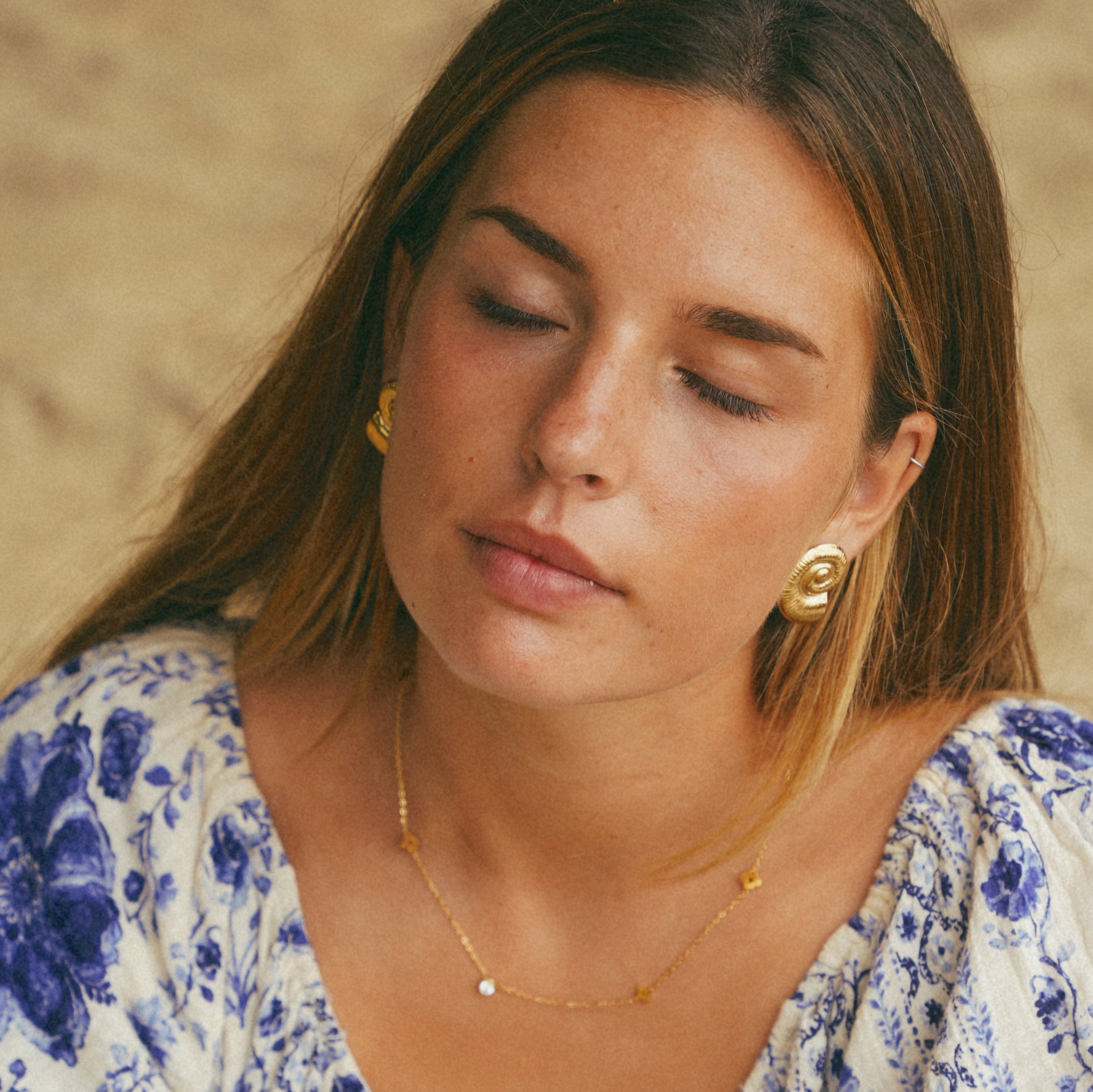 Chunky Shell Earrings