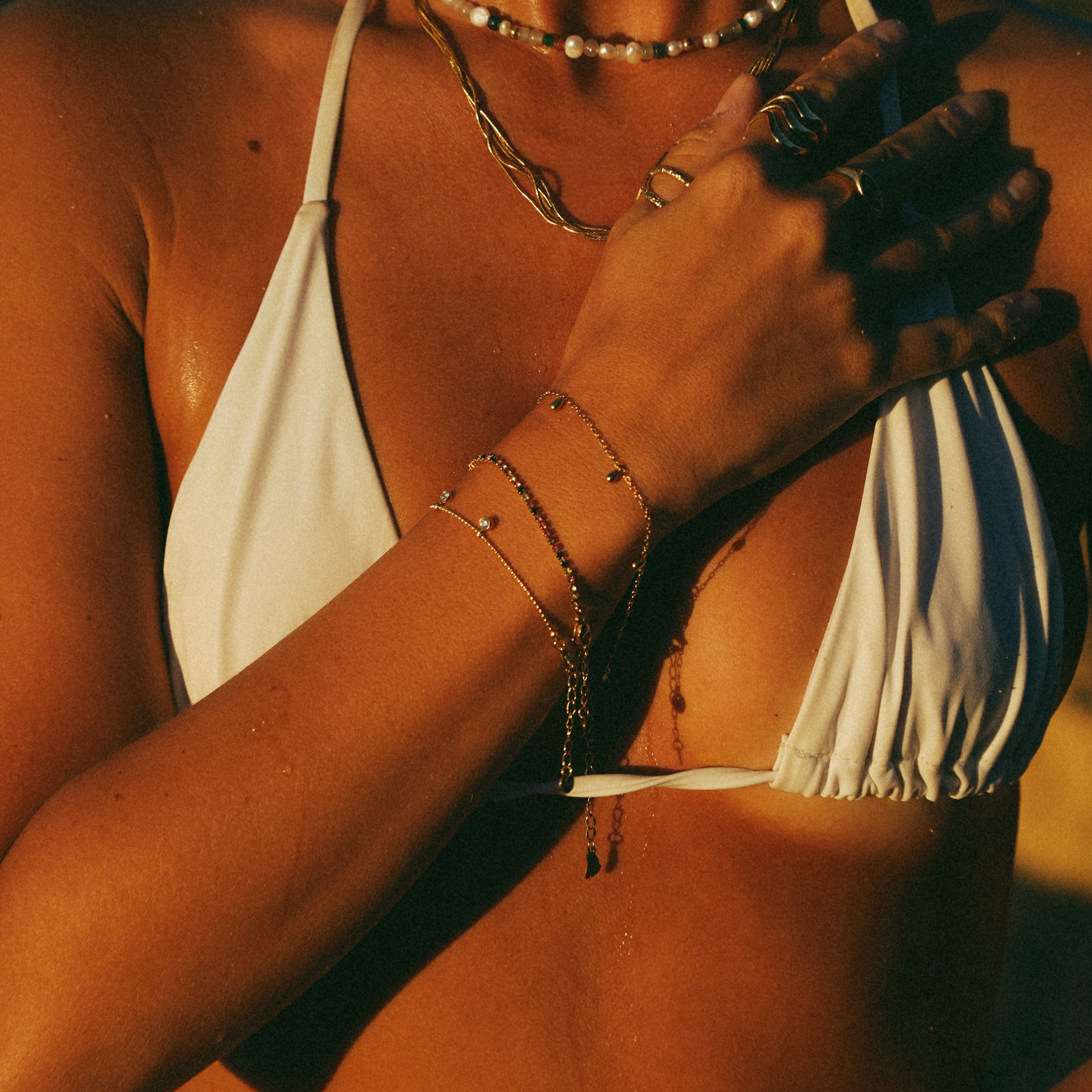 Dewdrop Stone Bracelet