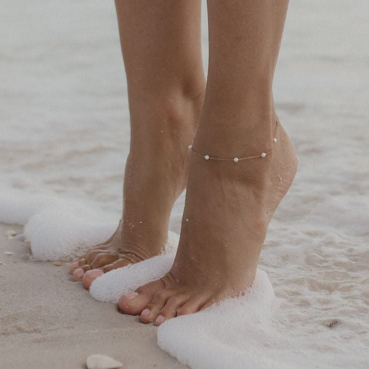 Cali Pearl Anklet
