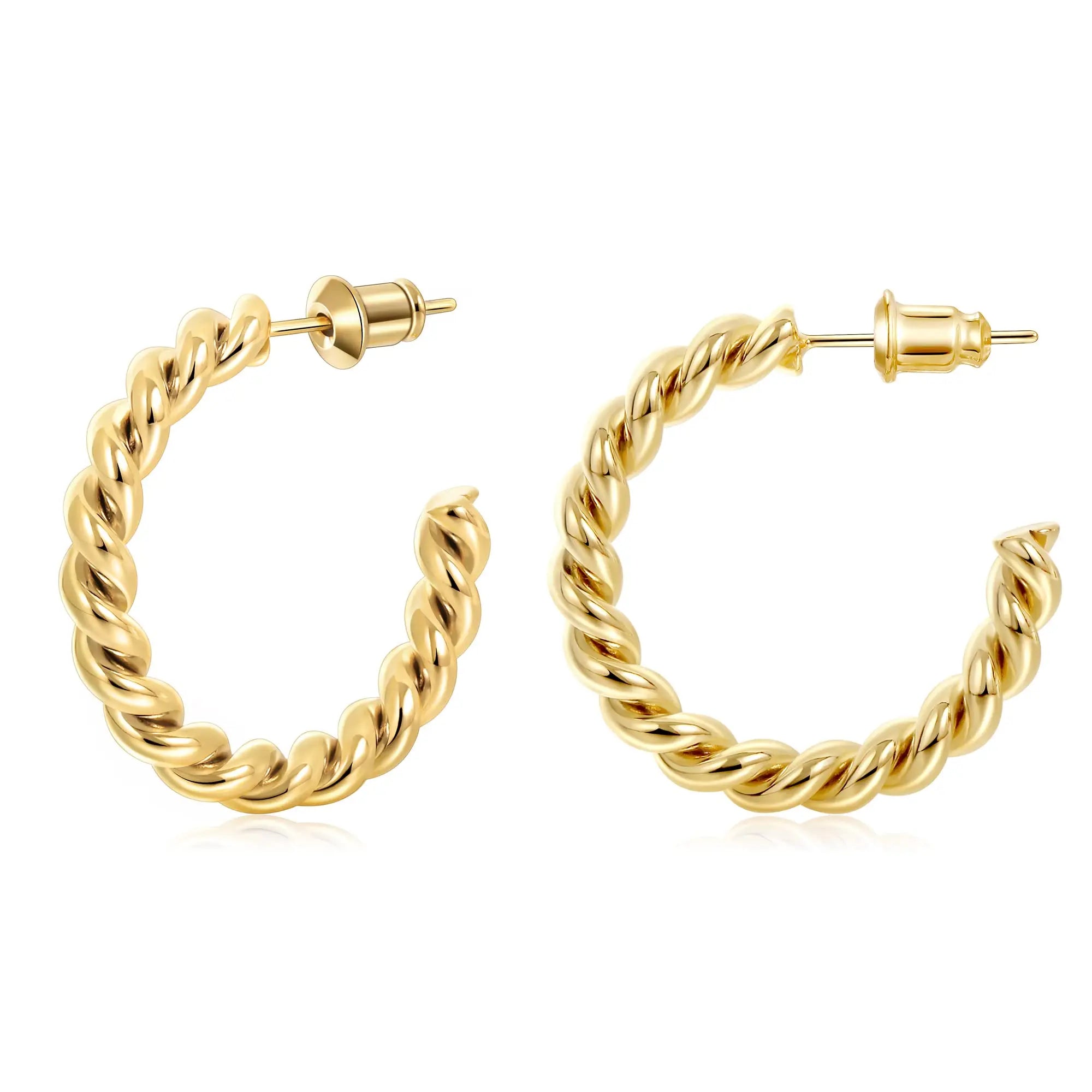 Pastry Hoop Earrings
