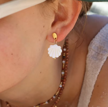 Scallop Earrings