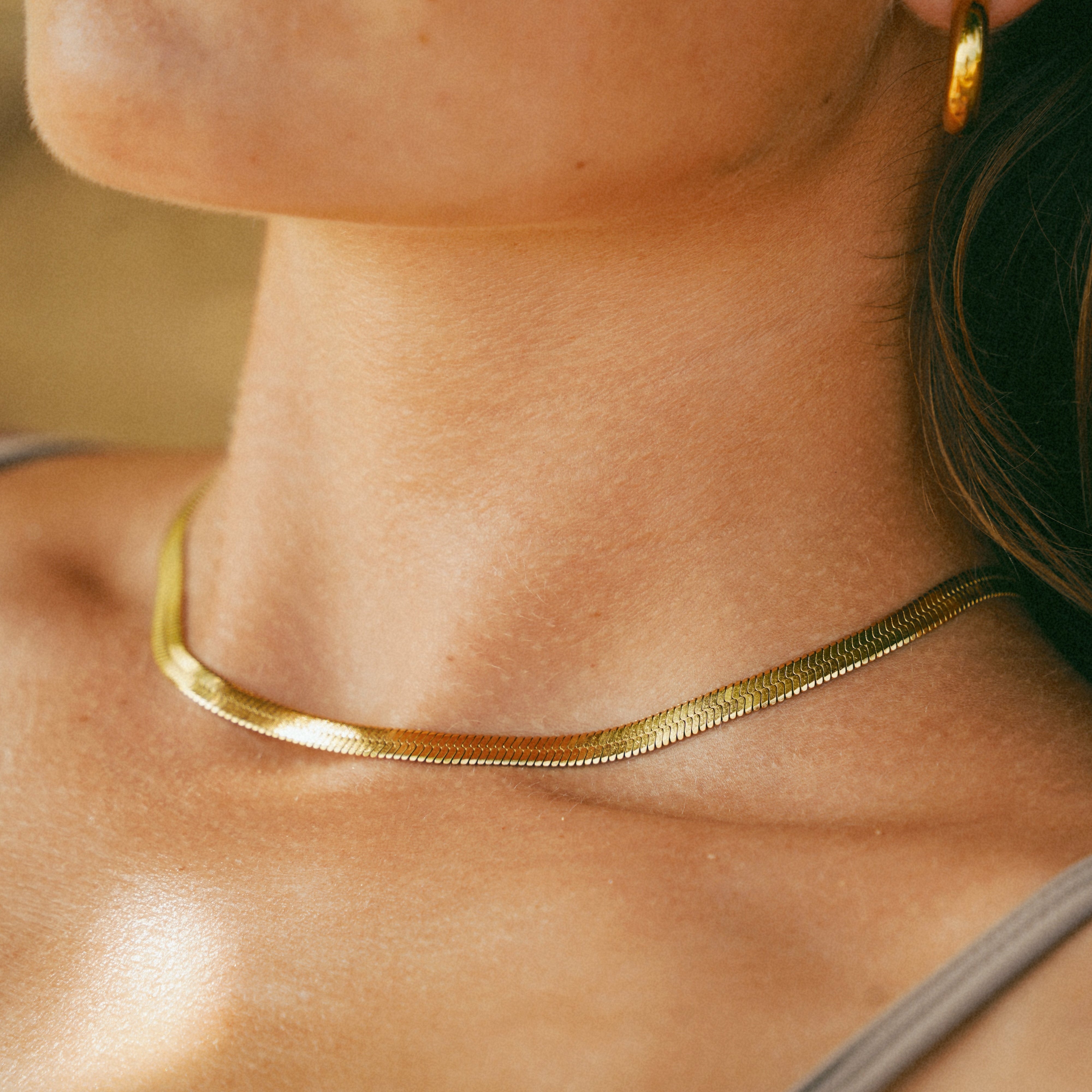 Chelsea Herringbone Necklace