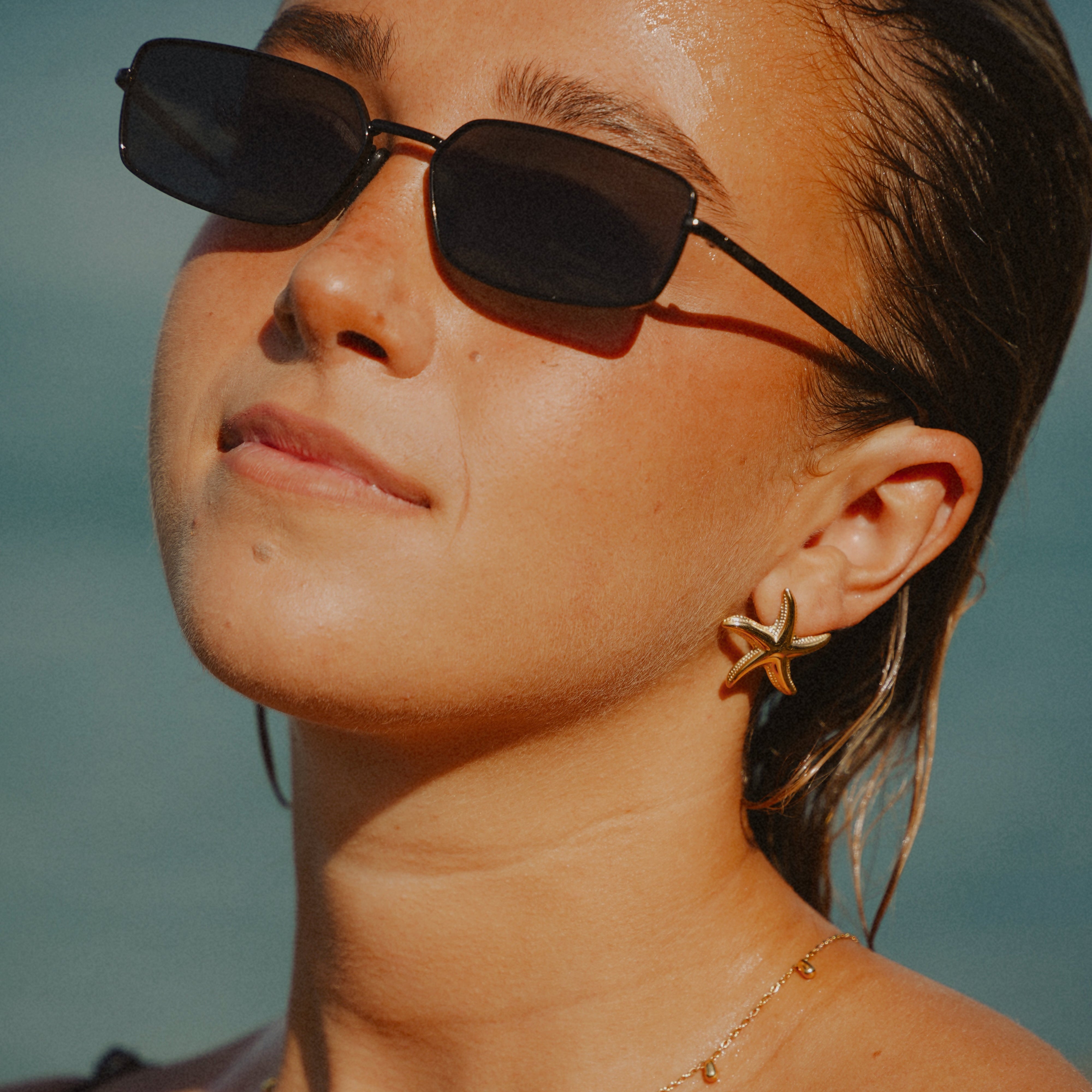 Mini Starfish Earrings